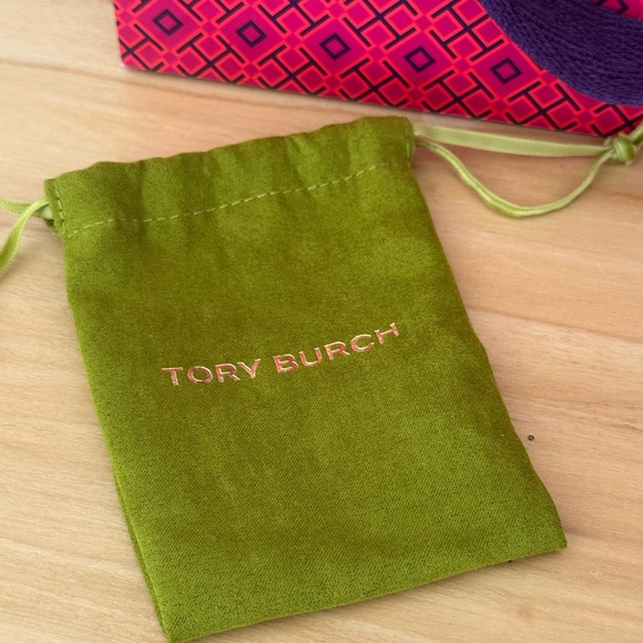 Tory Burch Orange and Purple Retail Shopping Bag - Picture 2 of 6